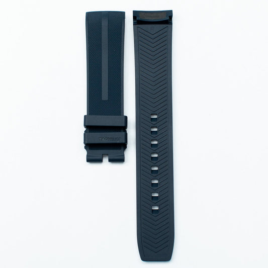 TAG Heuer Formula 1 FT8052 CAZ101AL Blue Rubber Strap 21.5mm - Genuine OEM