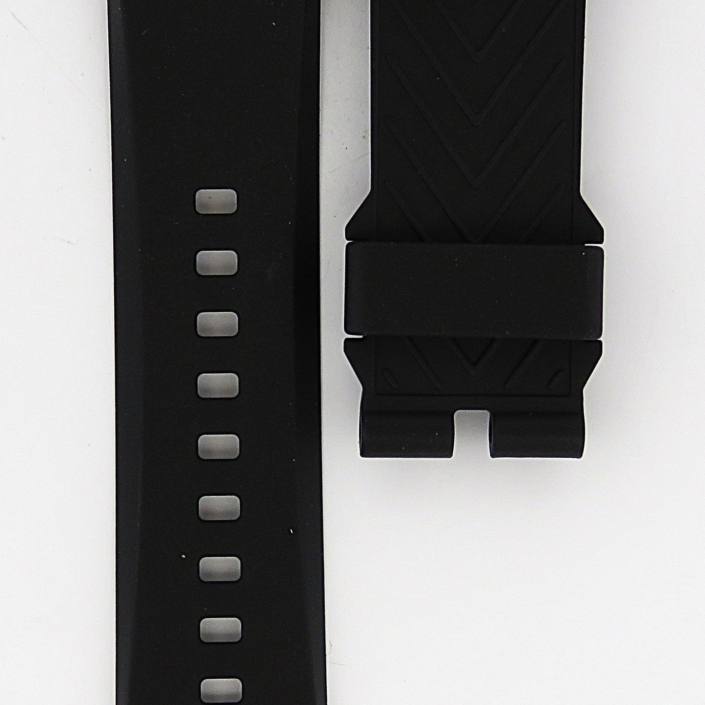 TAG Heuer Connected E5 FT8063 SBT8010 Black Rubber Strap 20mm - Genuine OEM