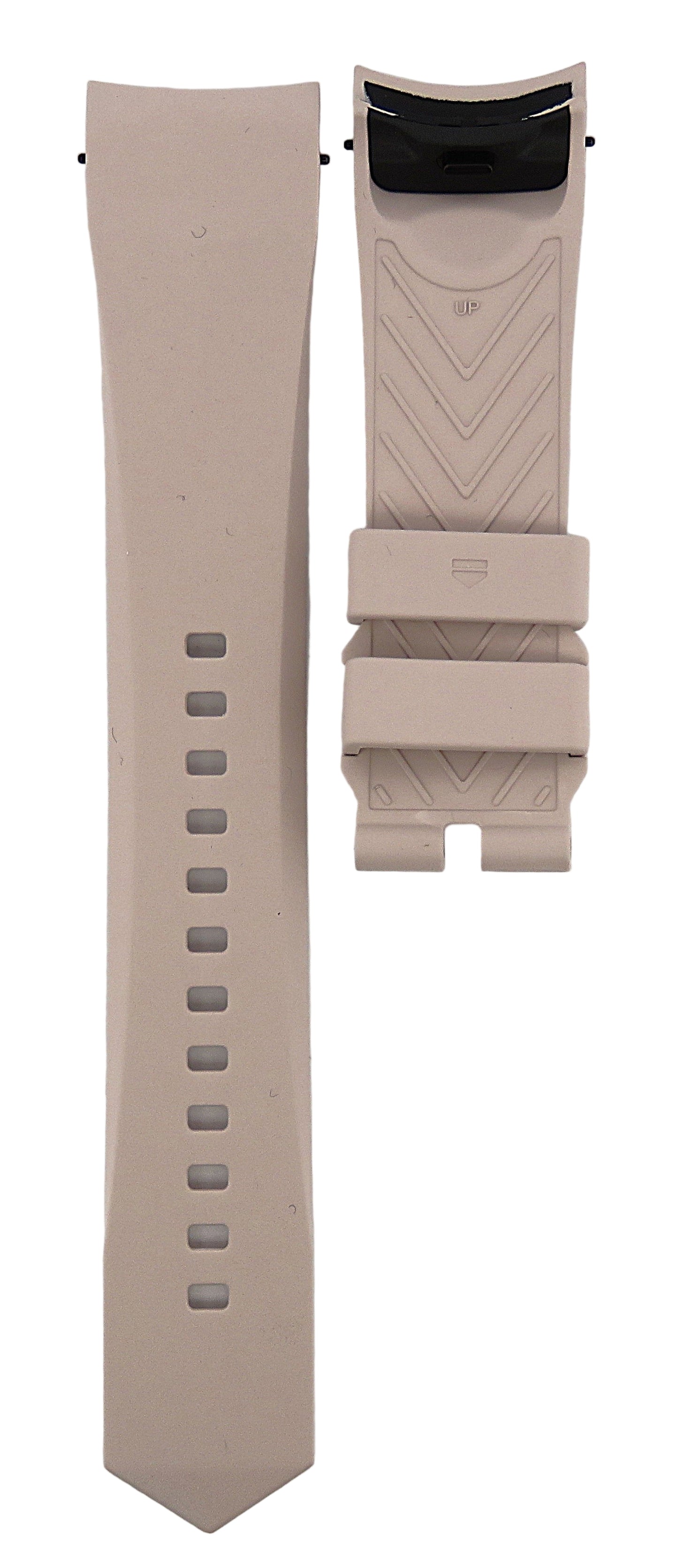 TAG Heuer Connected E5 FT8083 SBT8010 Light Pink Rubber Strap 20mm - Genuine OEM