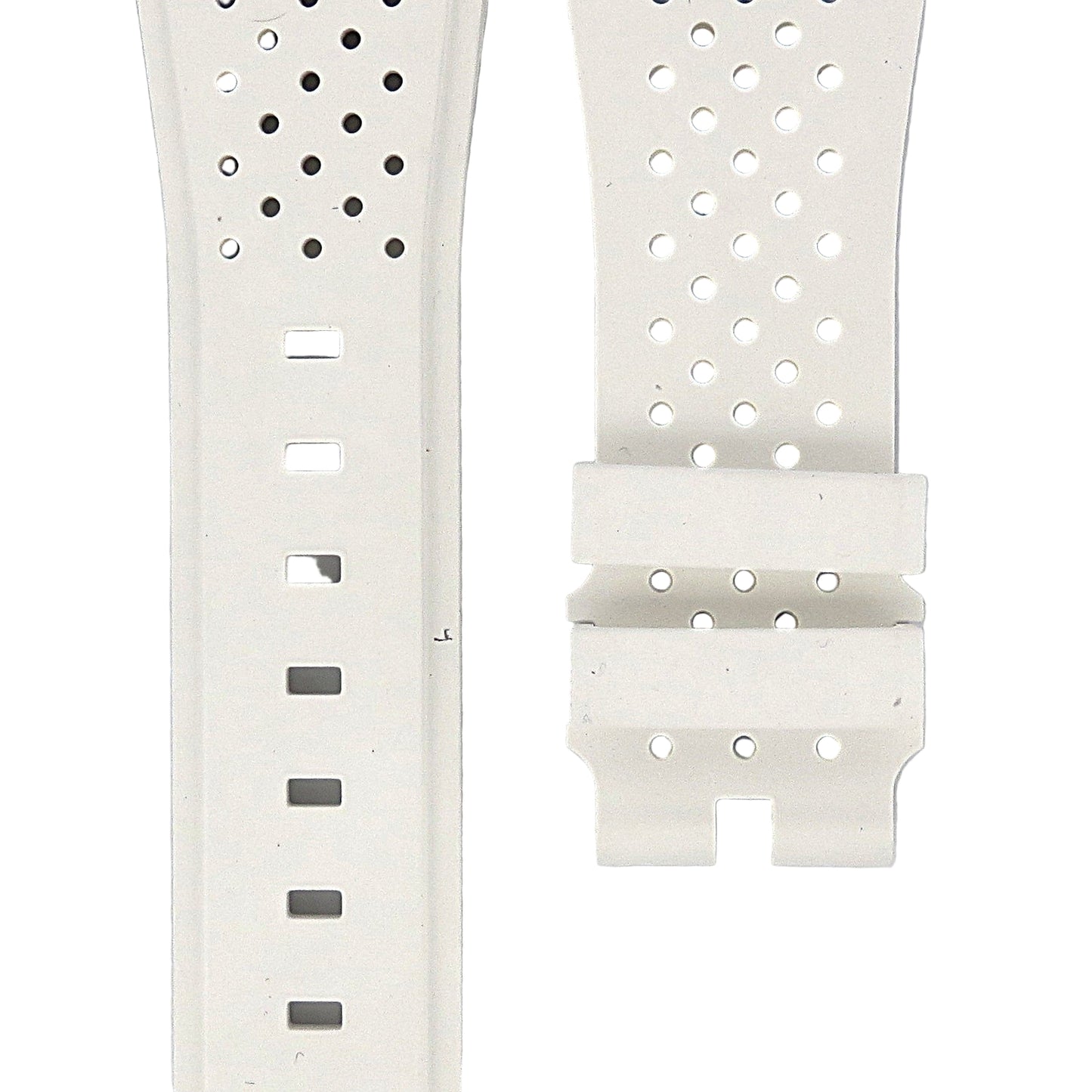 TAG Heuer Connected Modular 41 FTX8038 SBF818000 White Rubber Strap 20mm - Genuine OEM