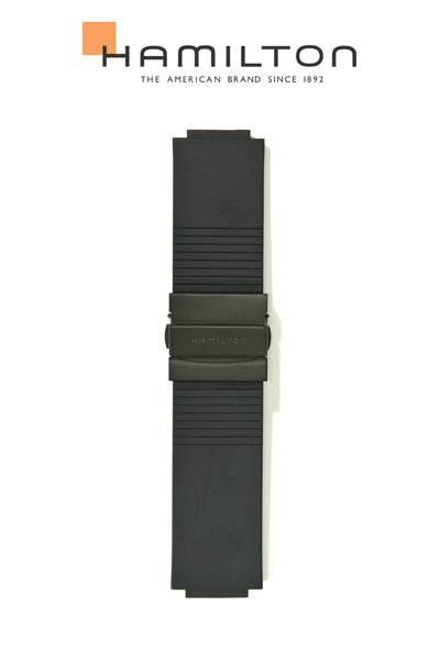 Hamilton ODC X-02 Rubber Watch Strap 24-mm Ref H691.515.101 - Genuine OEM