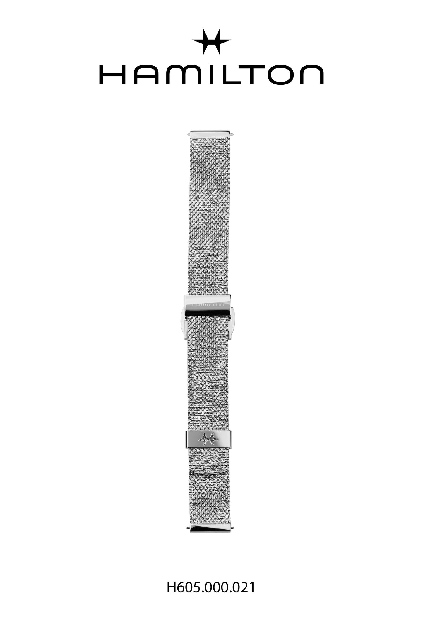 Hamilton Ardmore Steel Watch Bracelet 14mm Ref H695.000.021 - Genuine OEM