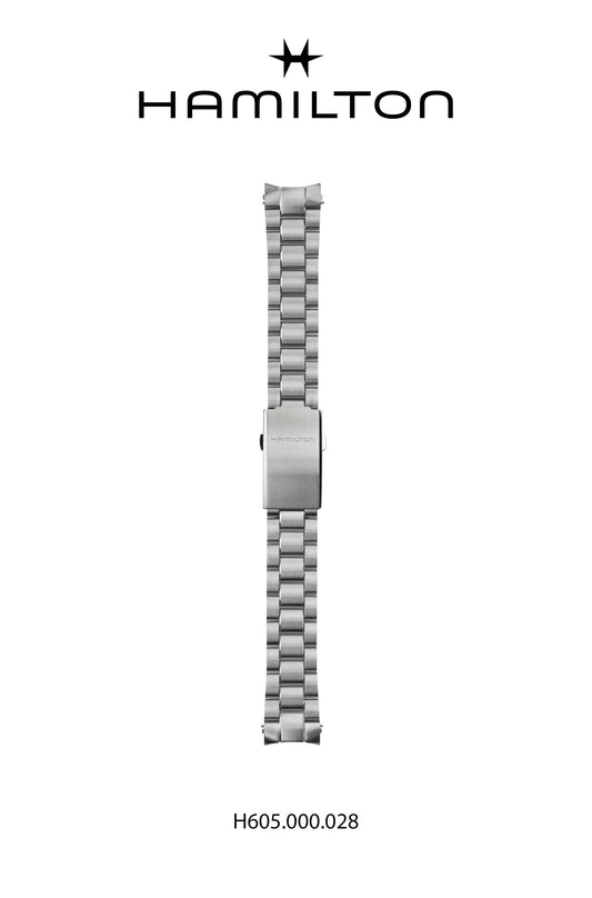 Hamilton Khaki Field-Murph Steel Watch Bracelet 20-mm Ref H695.000.028 - Genuine OEM