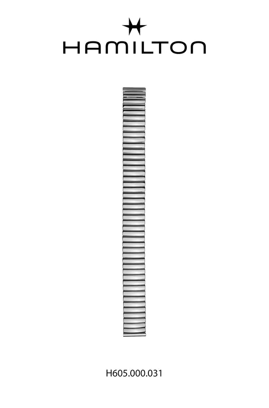 Hamilton Ventura Steel Watch Bracelet 17-mm Ref H695.000.031 - Genuine OEM