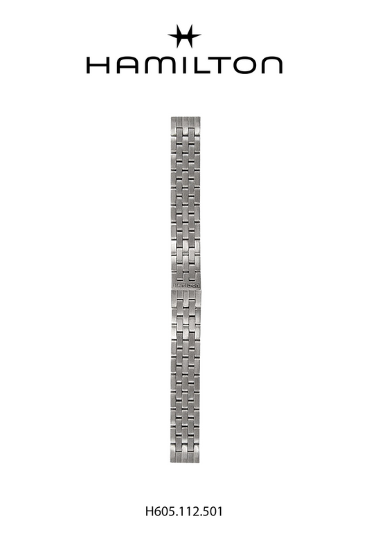 Hamilton Ardmore Steel Watch Bracelet 16mm Ref H695.112.501 - Genuine OEM