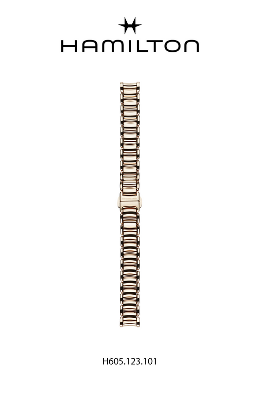 Hamilton Bagley Steel Watch Bracelet 14mm Ref H695.123.101 - Genuine OEM