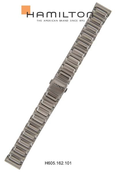 Hamilton Everest Steel Watch Bracelet 16mm Ref H605.162.101- Genuine OEM