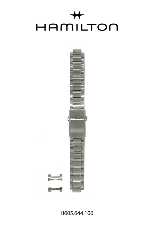 Hamilton Khaki Pilot Steel Watch Bracelet  Ref H695.644.106 - Genuine OEM