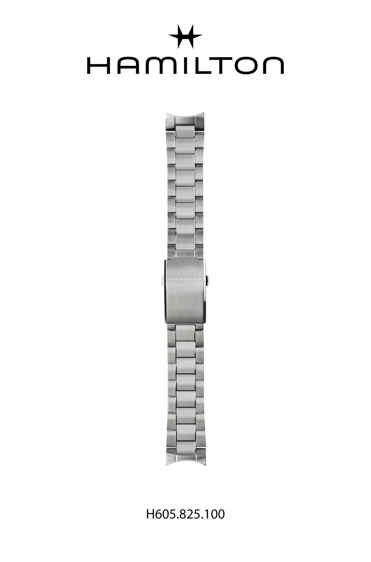 Hamilton Khaki Scuba Steel Watch Bracelet 22-mm Ref H695.825.100 - Genuine OEM