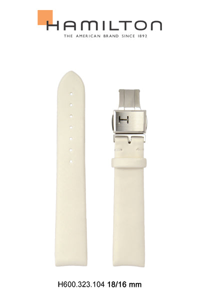 Hamilton JM Lady Textile Watch Strap 18-mm Ref H600.323.104 - Genuine OEM