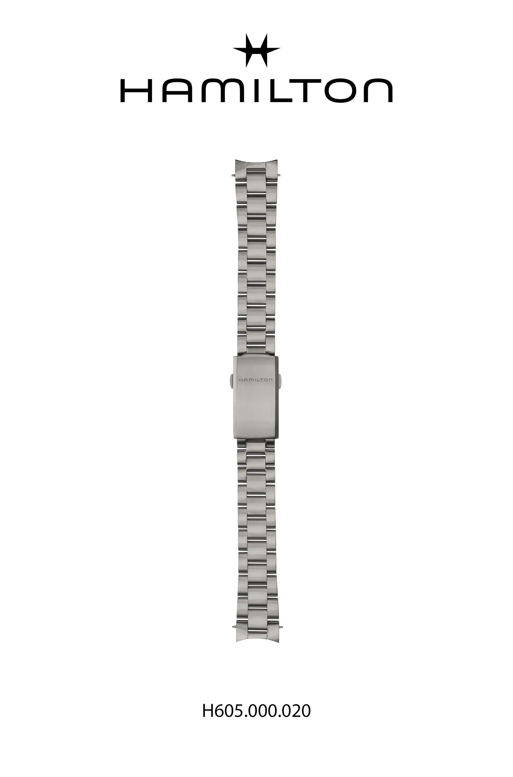 Hamilton Khaki Field Titanium Watch Bracelet 18-mm Ref H695.000.020 - Genuine OEM