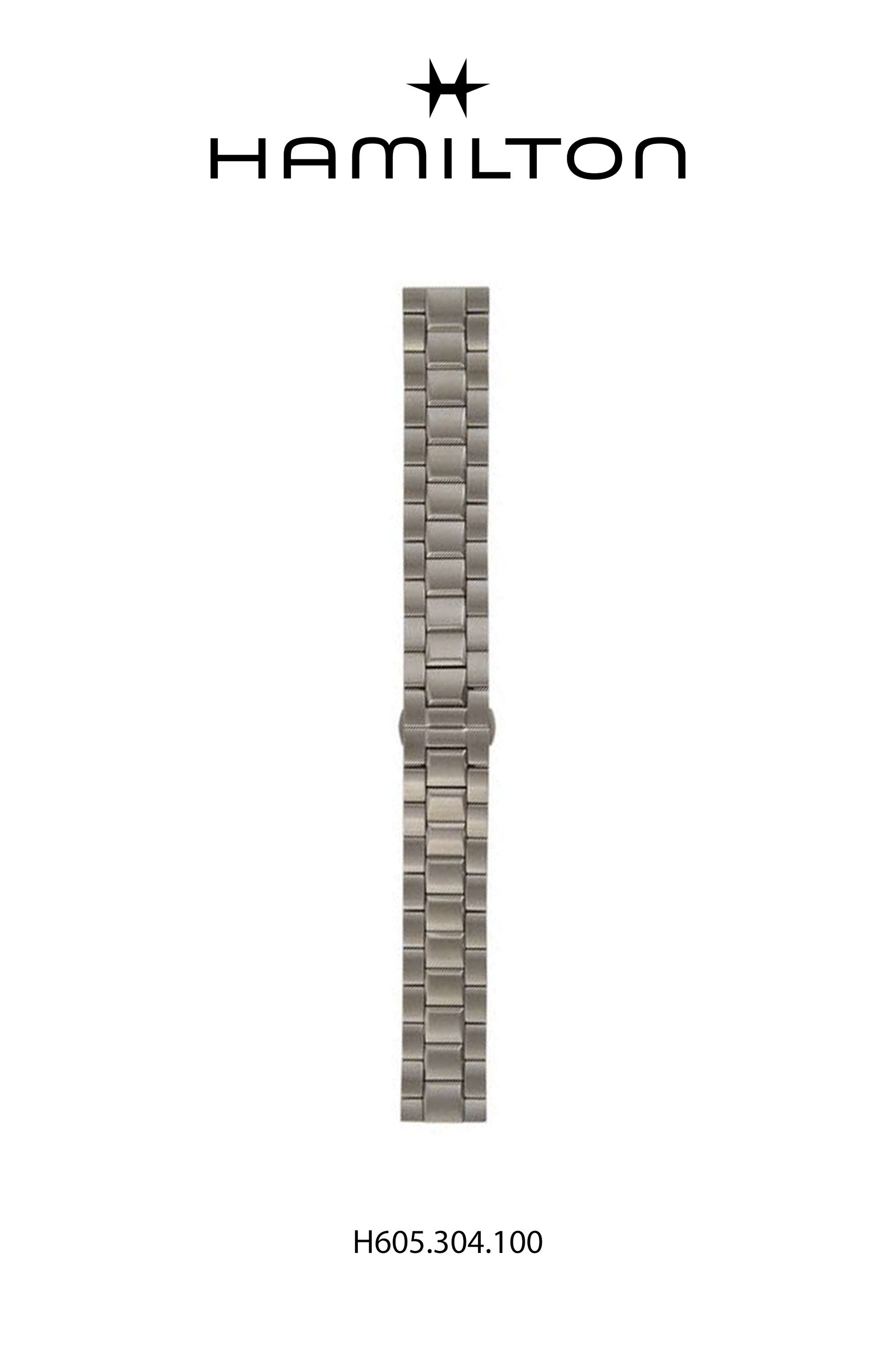 Hamilton Trent  Steel Watch Bracelet 16-mm Ref H695.304.100 - Genuine OEM