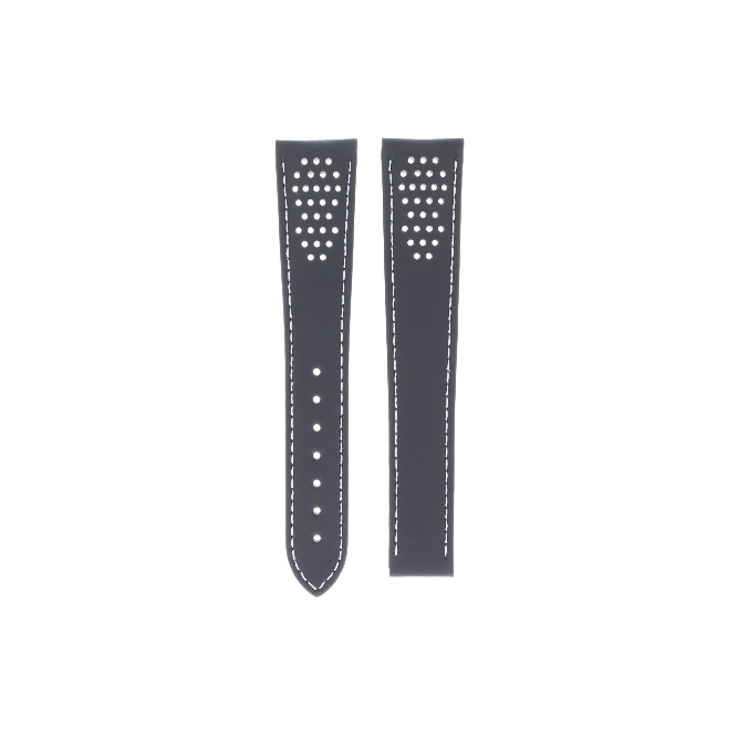 OMEGA Speedmaster Moonwatch Professional 032Z019273 Black Calf Leather Strap 20mm | Genuine OEM