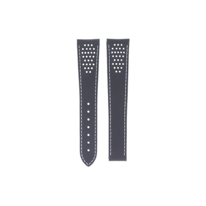 OMEGA Speedmaster Moonwatch Professional 032Z019273 Black Calf Leather Strap 20mm | Genuine OEM