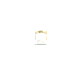 OMEGA Buckle Pink Gold 4N PVD 16mm, Ref 94511604, 7612882050238 – Genuine OEM