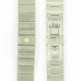 OMEGA Constellation 123.10.38.21.01.001 Stainless Steel Bracelet 25.10mm Deployment Butterfly Ref 020ST1657982, 1657/982, 7612882865757 – Genuine OEM