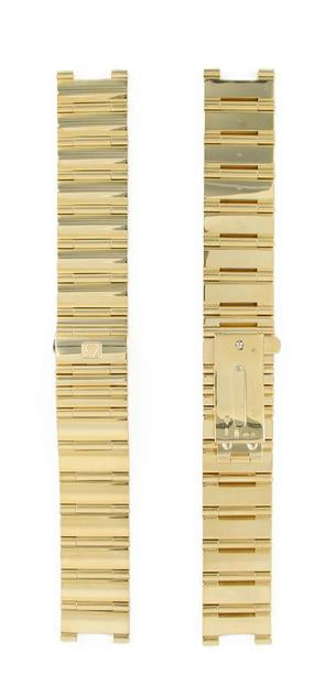 OMEGA Constellation Quadra 112.14.600 Yellow Gold Bracelet 18ct 2N18 19.30mm Deployant Diver Slider  Ref 020BA6554866, 6554/866, 7612882223779 – Genuine OEM