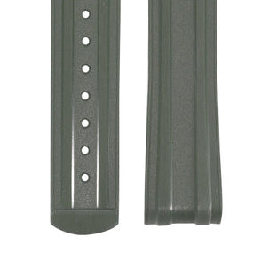 OMEGA Seamaster 210.30.42.20.10.001 Green Rubber Strap 20mm  Ref 032Z017213 – Genuine OEM