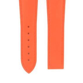 OMEGA Seamaster  290.85.083 LONG Rubber Padded Orange Matte Strap 22mm Ref 98000294L, 7612882859190 – Genuine OEM