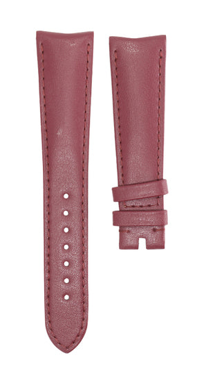 OMEGA Seamaster 435.18.40.22.11.001  Vegan Grape Marc Bordeaux Leather Strap 20mm Tongue Buckle Ref 032Z017137, 7613304342436 – Genuine OEM