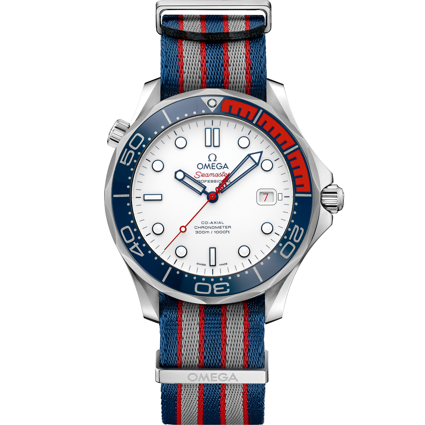 OMEGA Seamaster Nylon Strap & Buckle 20mm 212.32.41.20.04.001 Strap Ref: 031CWZ006709