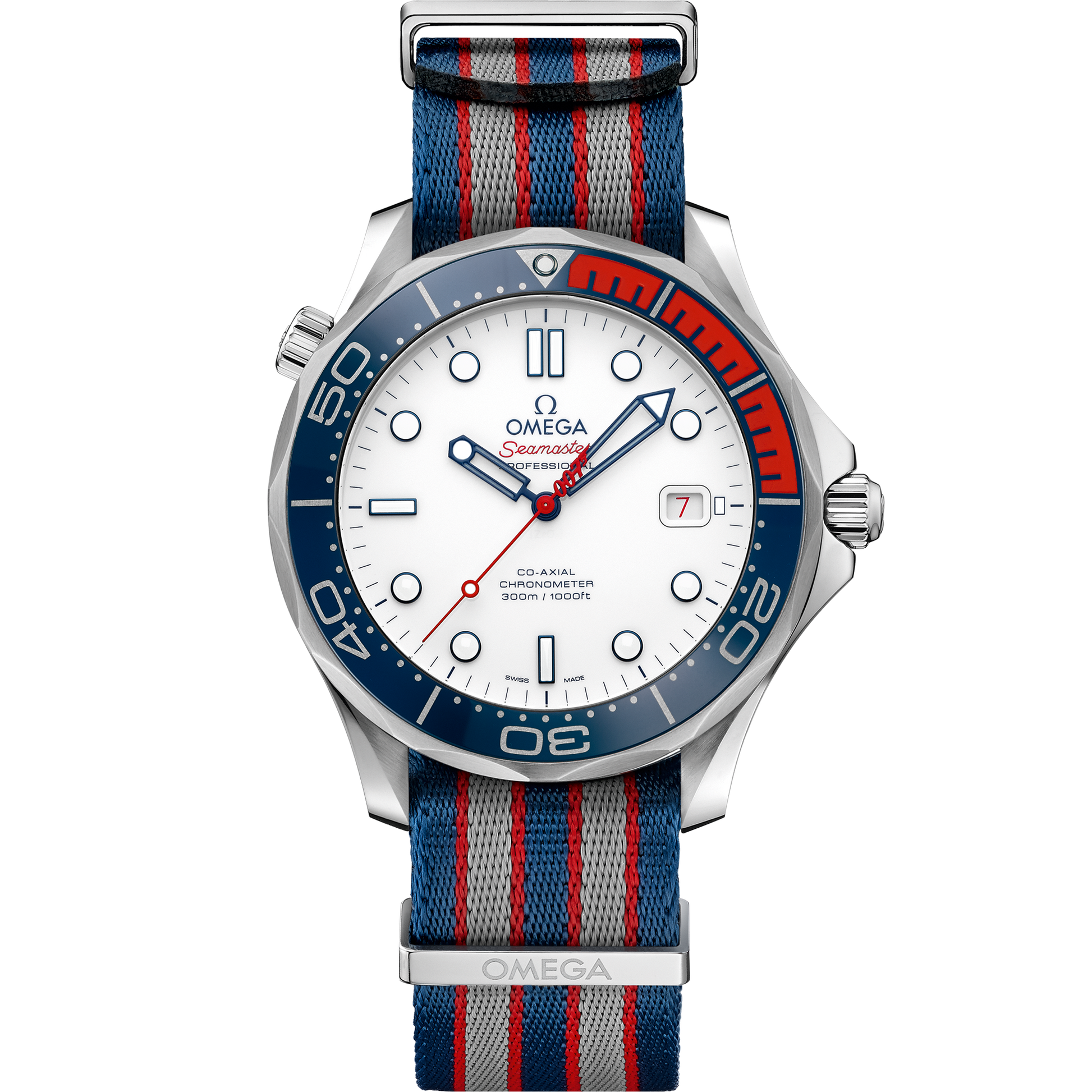 OMEGA Seamaster Nylon Strap & Buckle 20mm 212.32.41.20.04.001 Strap Ref: 031CWZ006709