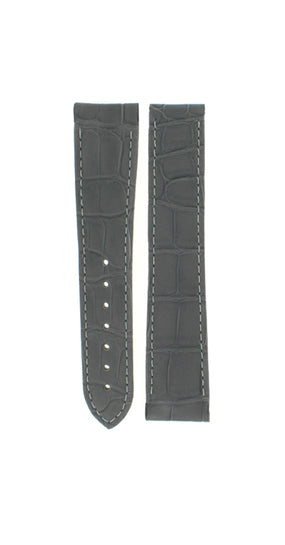 OMEGA Speedmaster 304.23.44.52.06.001 Alligator TEC Grey Strap 21mm Ref 032CUZ005771, 7613304161570 – Genuine OEM