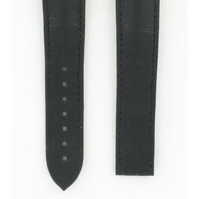 OMEGA Speedmaster 311.33.44.32.01.001 Strap SHORT 21mm Alligator Black Semi-Matt Ref 98000349, 7612882903145 – Genuine OEM
