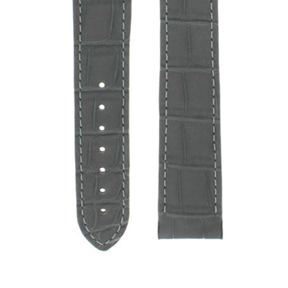 OMEGA Speedmaster Moonwatch 304.23.44.52.06.001 Alligator Strap 21mm Grey Long Ref 032CUZ005868, 7613304161631 - Genuine OEM
