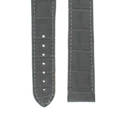 OMEGA Speedmaster Moonwatch 304.23.44.52.06.001 Alligator Strap 21mm Grey Long Ref 032CUZ005868, 7613304161631 - Genuine OEM