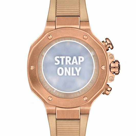 Tissot T-Race T603050894 Beige Silicone Strap - 21mm Genuine OEM