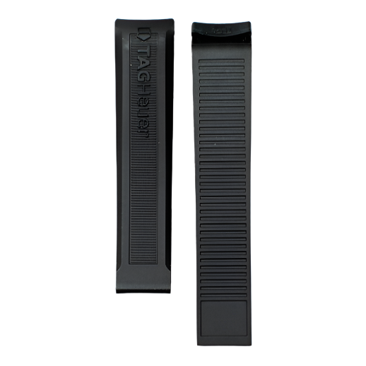 TAG Heuer Aquaracer FT6029 WAP2110 Black Rubber Strap 20mm - Genuine OEM