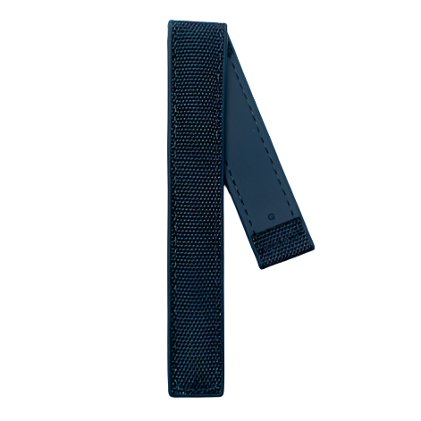 TAG Heuer FT6091 WAY131L Aquaracer Blue Rubber and Nylon Strap 16.5mm - Genuine OEM