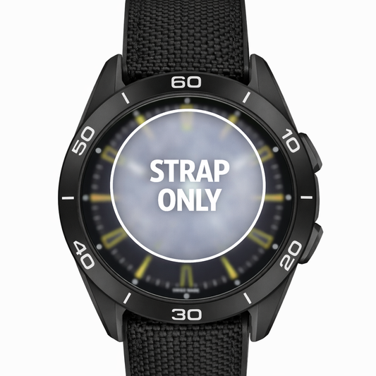 Tissot T-Touch Connect T604050431 Black Fabric & Leather Strap - 21mm Genuine OEM