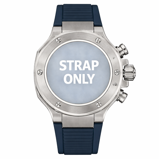 Tissot T-Race T603051796 Blue Silicone Strap - 20mm Genuine OEM