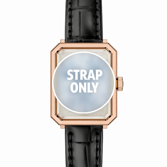 Tissot SRV T600051141 Black Leather Strap - 12mm Genuine OEM