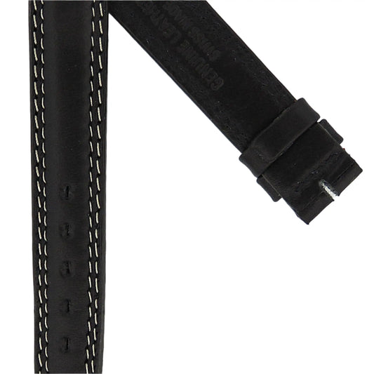 TAG Heuer 1500 Series FC8049 WD1410-G Black Leather Strap 15mm | Genuine OEM