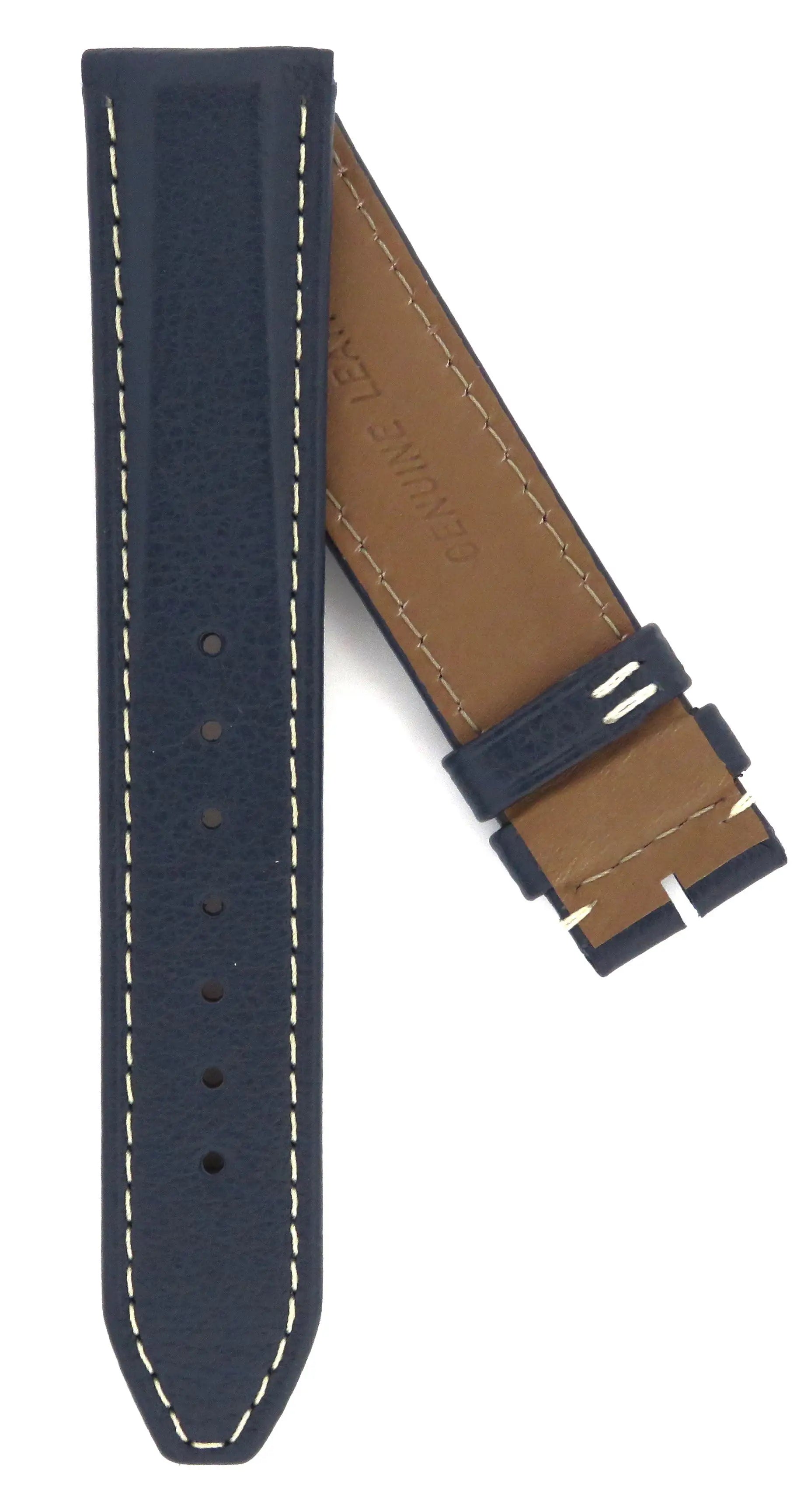 TAG Heuer 2000 Series FC8080 CK1110 Blue Leather Strap 20mm | Genuine OEM
