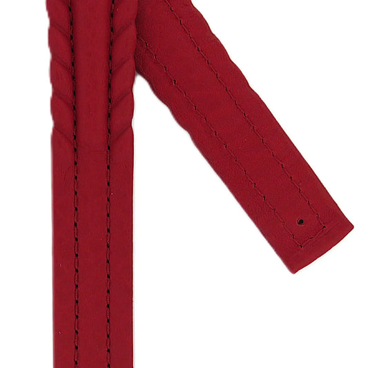 TAG Heuer 6000 Series FC6039 WH1111 Red Leather Strap 19mm | Genuine OEM