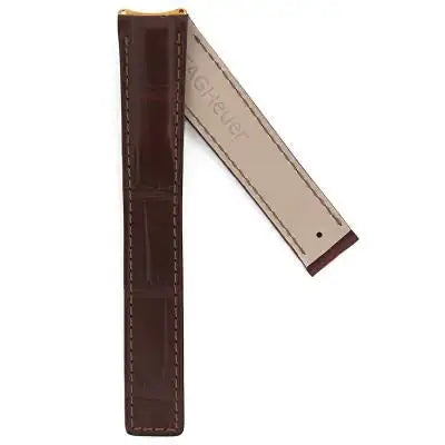 TAG Heuer 6000 Series FC6069 WH524 Brown Alligator Leather Strap 17.8mm | Genuine OEM