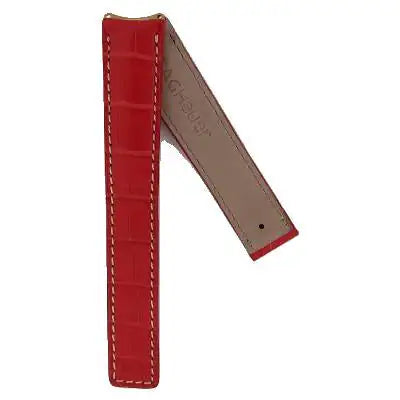 TAG Heuer 6000 Series FC6078 WH524 Red Alligator Leather Strap 17.8mm | Genuine OEM