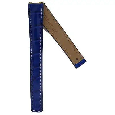 TAG Heuer 6000 Series FC6086 WH234 Purple Alligator Leather Strap 14.5mm | Genuine OEM
