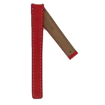 TAG Heuer 6000 Series FC6089 WH234 Red Alligator Leather Strap 14.5mm | Genuine OEM