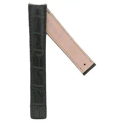 TAG Heuer 6000 Series FC6130 CH1110 Green Alligator Leather Strap | Genuine OEM