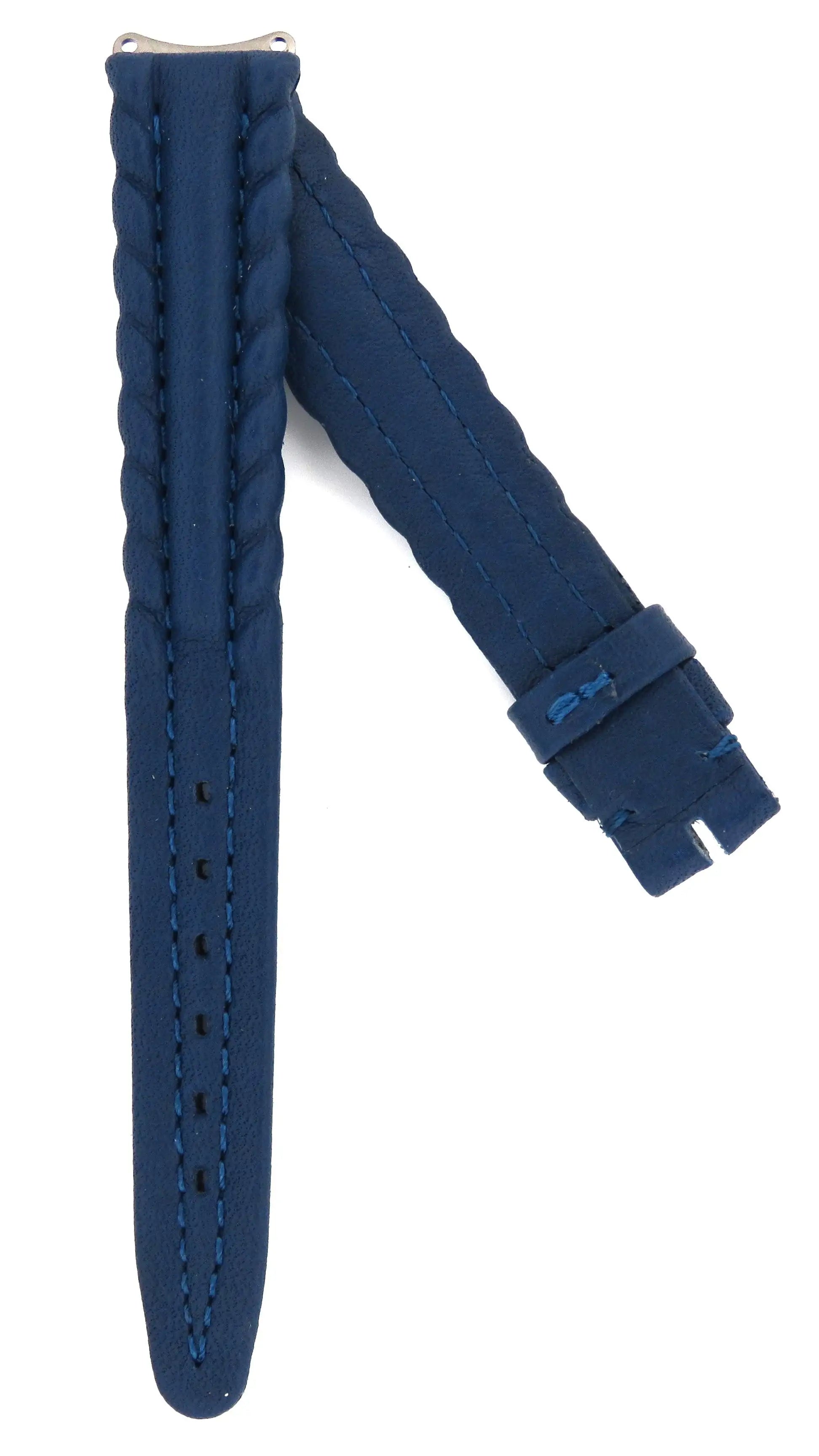 TAG Heuer 6000 Series FC8044 WH1311 Blue Leather Strap 14.5mm | Genuine OEM