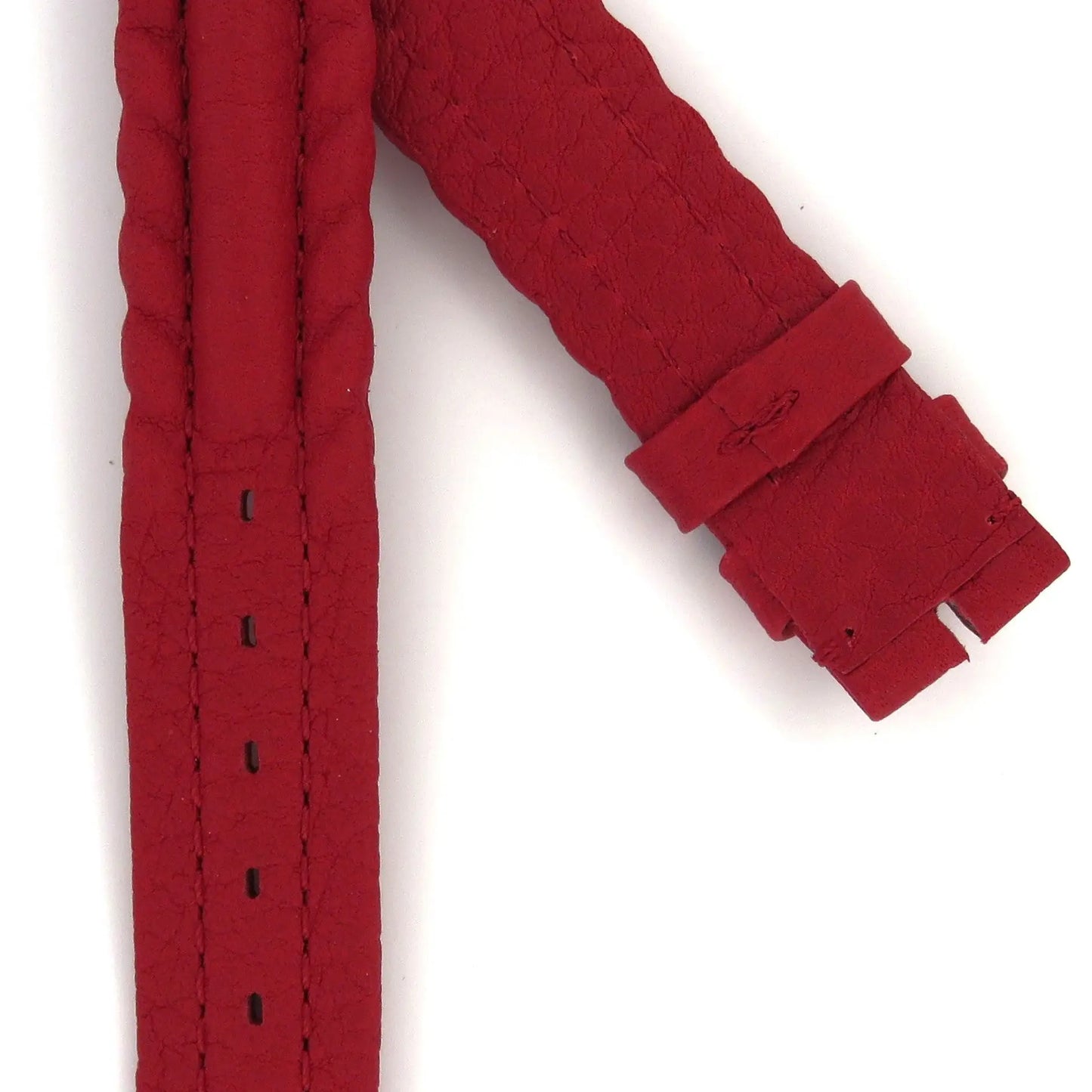 TAG Heuer 6000 Series FC8059 WH1211 Red Leather Strap 18mm | Genuine OEM