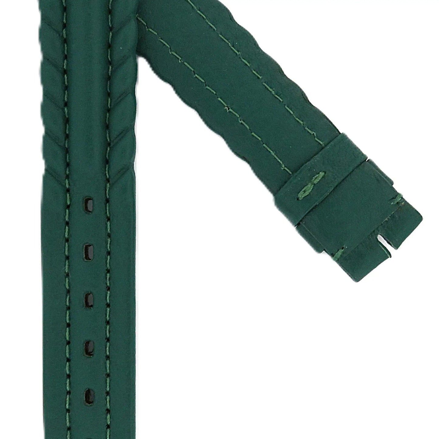 TAG Heuer 6000 Series FC8069 WH1211 Green Leather Strap 18mm | Genuine OEM