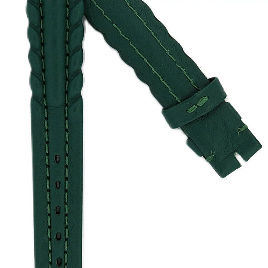 TAG Heuer 6000 Series FC8073 WH1311 Green Leather Strap 14.5mm | Genuine OEM