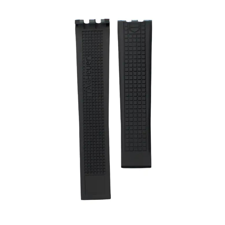 TAG Heuer Aquaracer FT6015 WAJ1110 Black Rubber Strap 21mm | Genuine OEM