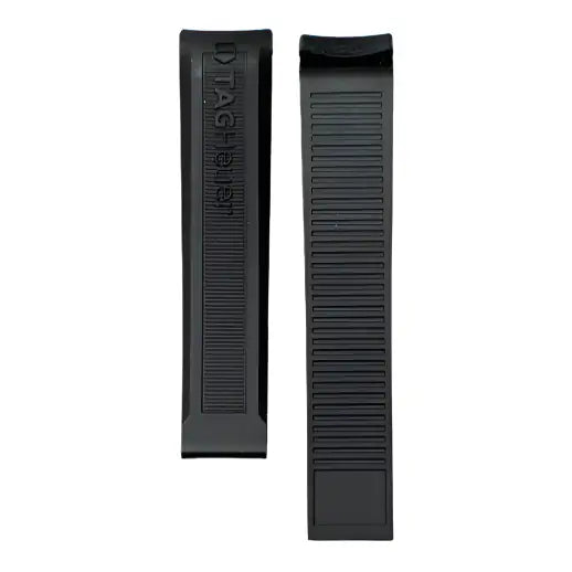 TAG Heuer Aquaracer FT6029 WAP211O Black Rubber Strap 20mm | Genuine OEM